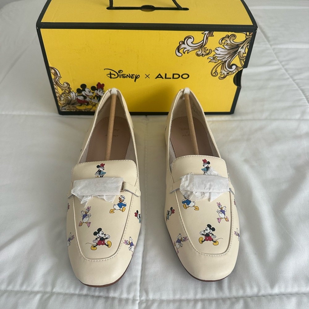Disney x Aldo Mickey & Friends Loafers NWT 8.5 Sold Out